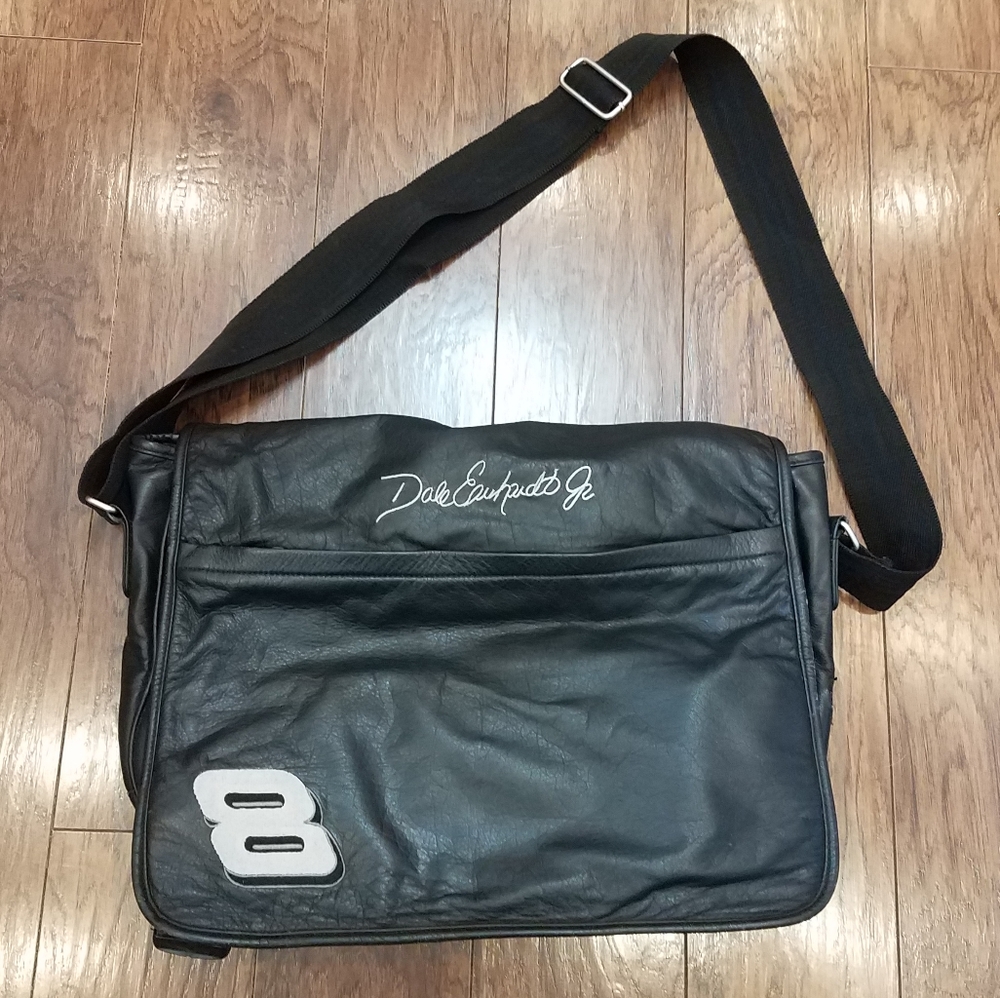 Dale Earnhardt Jr Wilson leather laptop bag